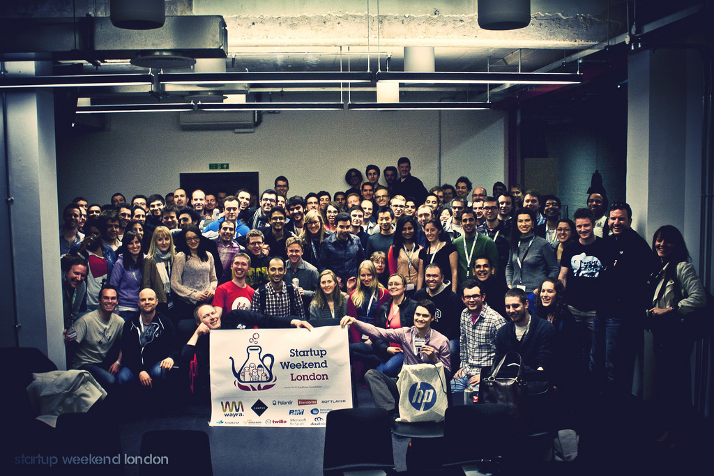 Startup weekend final photo