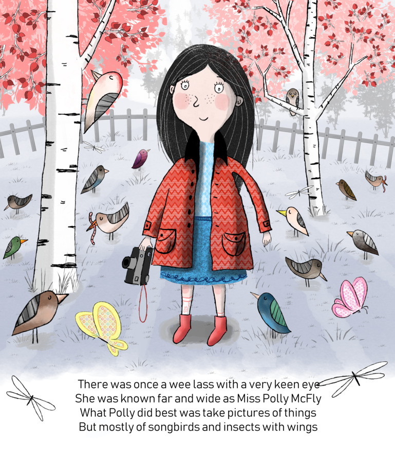 a page from the Polly Picture Book