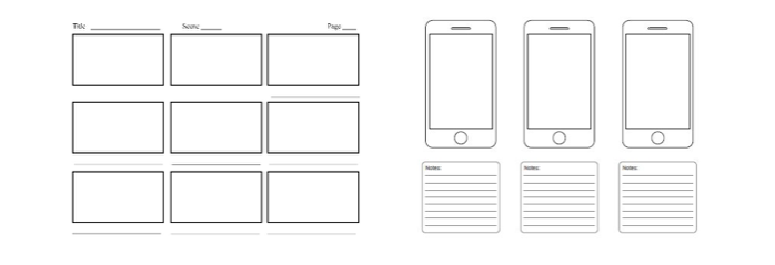 storyboard templates