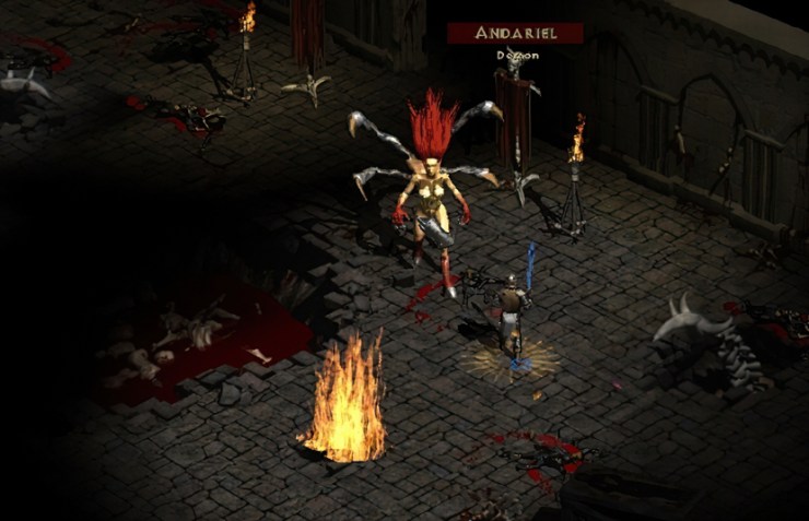 Screenshot of Diablo II